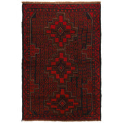 Handmade Balochi Rug 3' 10" x 5' 10" - No. AL46157