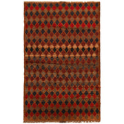 Handmade Balochi Rug 3' 9" x 6' 4" - No. AL78645