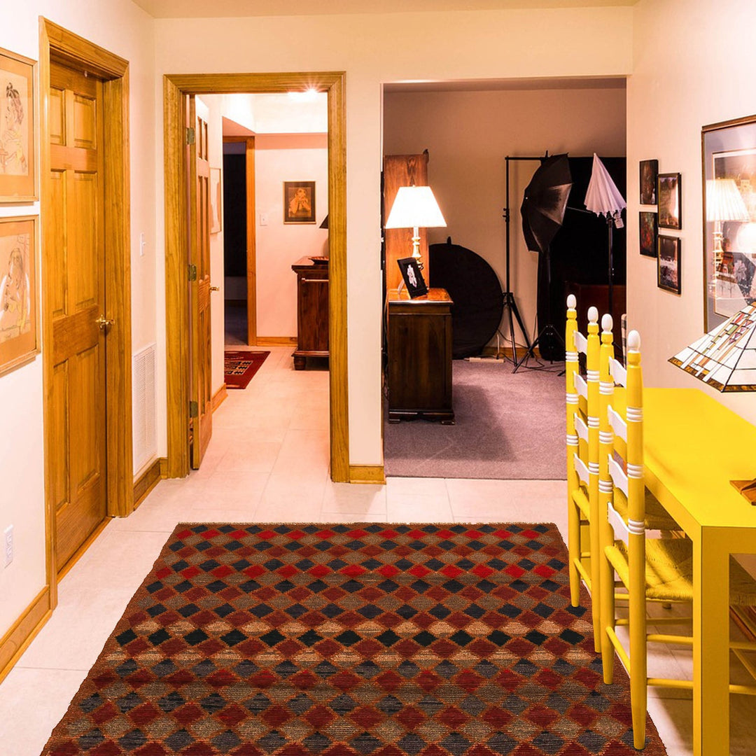 Handmade Balochi Rug 3' 9" x 6' 4" - No. AL78645