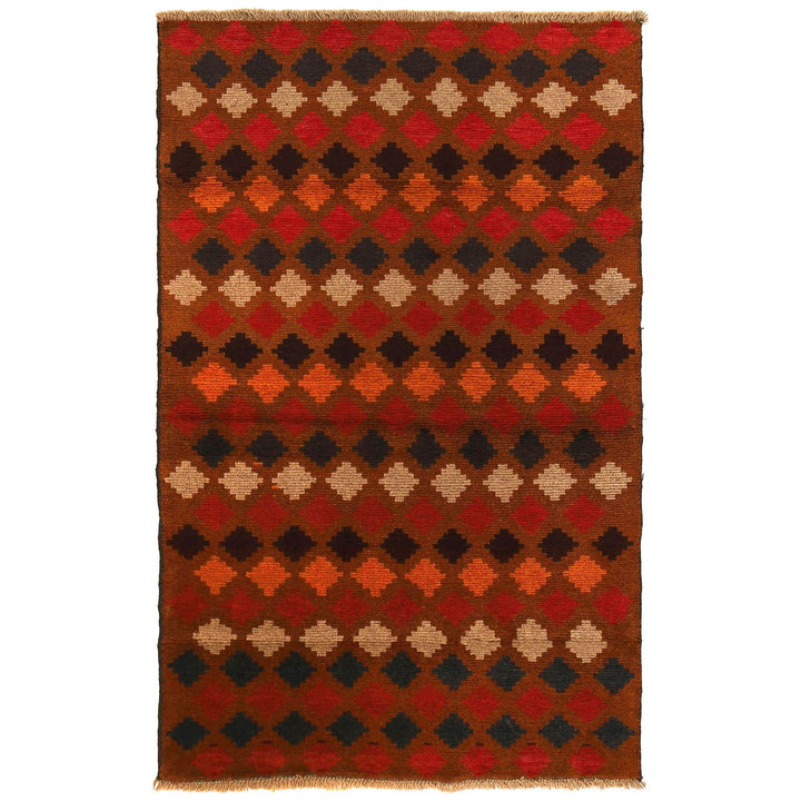 Handmade Balochi Rug 3' 9" x 6' 0" - No. AL19822