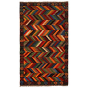 Handmade Balochi Rug 3' 8" x 6' 8" - No. AL80300