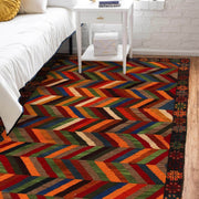 Handmade Balochi Rug 3' 8" x 6' 8" - No. AL80300