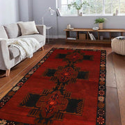 Handmade Balochi Rug 3' 4" x 6' 4" - No. AL68902