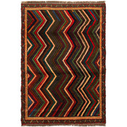 Handmade Balochi Rug 4' 0" x 5' 8" - No. AL76525
