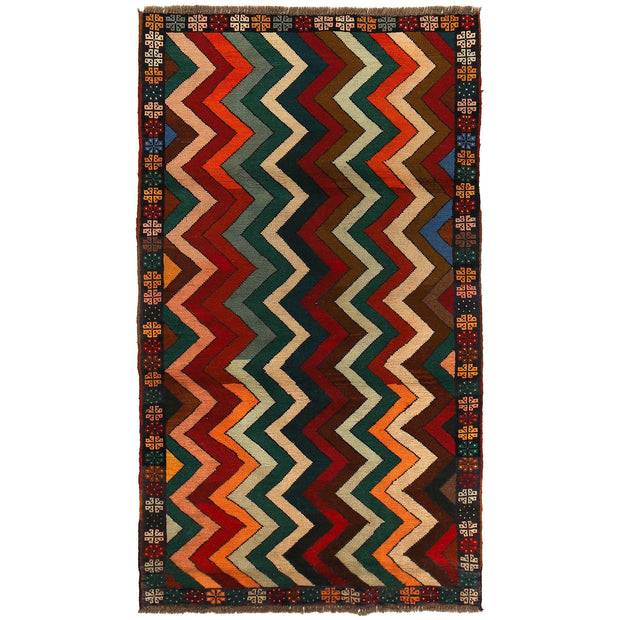 Handmade Balochi Rug 3' 7" x 6' 4" - No. AL61279