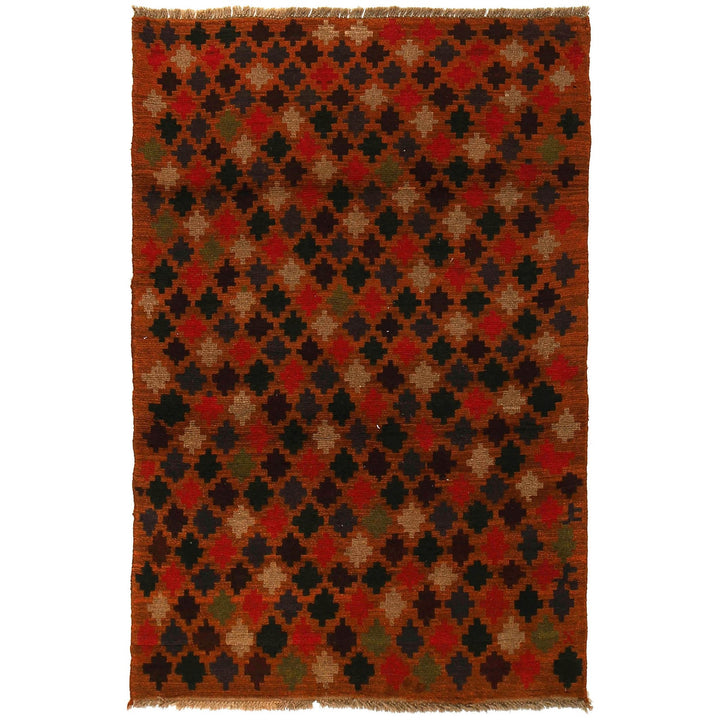 Handmade Balochi Rug 3' 8" x 5' 10" - No. AL90704