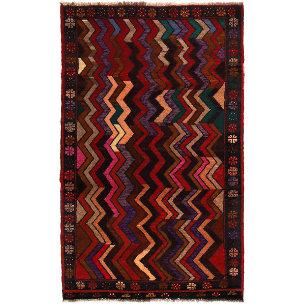 Handmade Balochi Rug 3' 9" x 6' 1" - No. AL97796