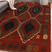 Handmade Balochi Rug 4' 4" x 5' 9" - No. AL33379