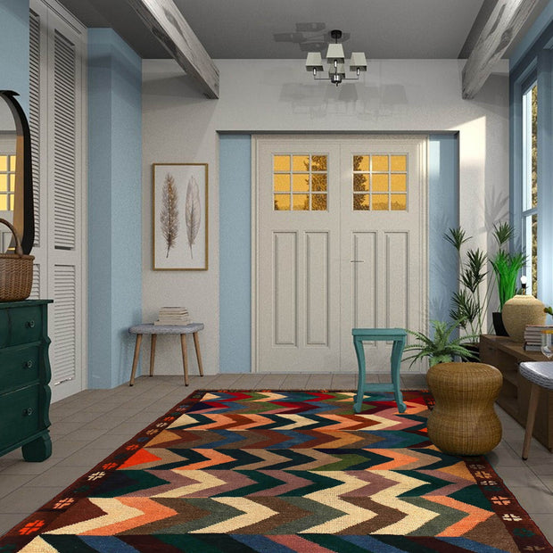 Handmade Balochi Rug 3' 9" x 6' 0" - No. AL49287