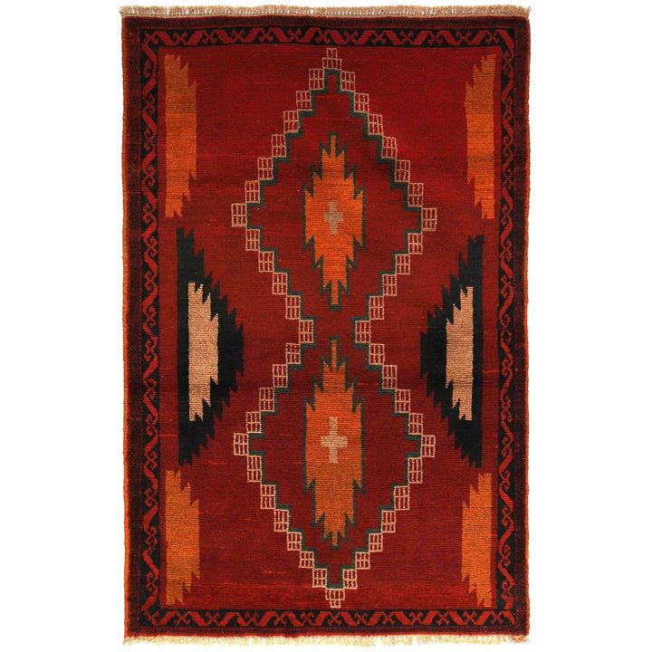 Handmade Balochi Rug 3' 10" x 6' 1" - No. AL60609