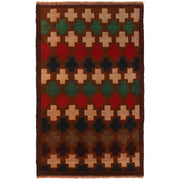 Handmade Balochi Rug 3' 9" x 6' 3" - No. AL81176