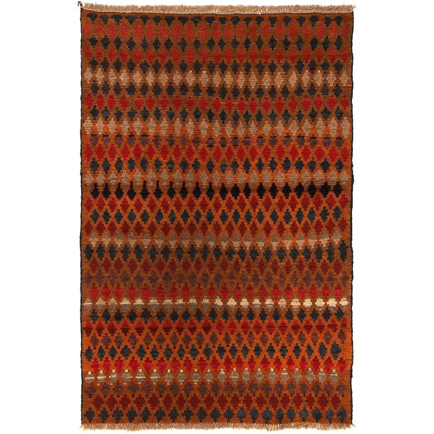 Handmade Balochi Rug 3' 7" x 5' 7" - No. AL18457