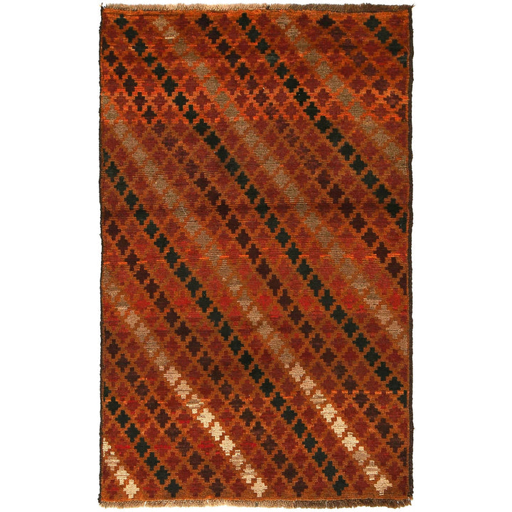 Handmade Balochi Rug 3' 9" x 6' 6" - No. AL90446