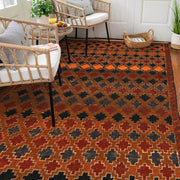 Handmade Balochi Rug 3' 8" x 5' 11" - No. AL84265