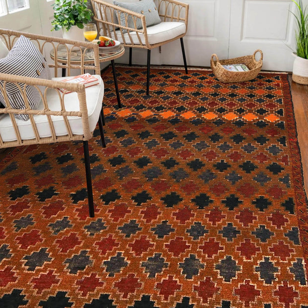 Handmade Balochi Rug 3' 8" x 5' 11" - No. AL84265