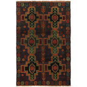 Handmade Balochi Rug 4' 1" x 6' 3" - No. AL11629