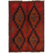Handmade Balochi Rug 4' 1" x 5' 11" - No. AL63651