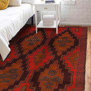 Handmade Balochi Rug 4' 1" x 5' 11" - No. AL63651