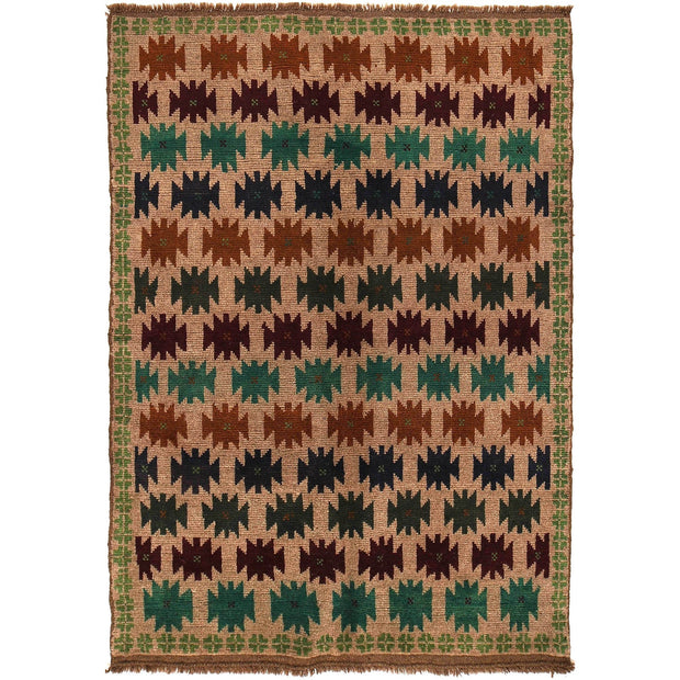 Handmade Balochi Rug 4' 2" x 6' 1" - No. AL29877