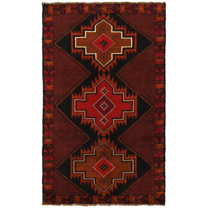 Handmade Balochi Rug 3' 10" x 6' 7" - No. AL21170