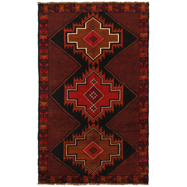 Handmade Balochi Rug 3' 10" x 6' 7" - No. AL21170