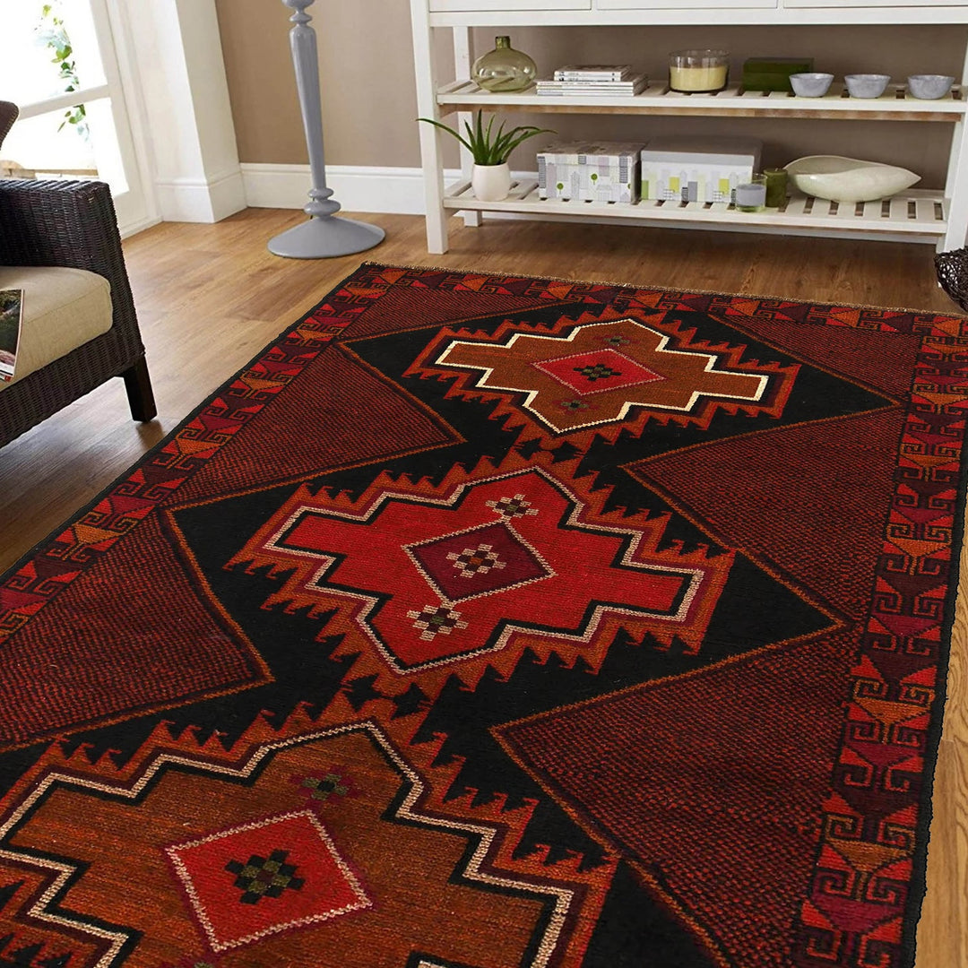 Handmade Balochi Rug 3' 10" x 6' 7" - No. AL21170