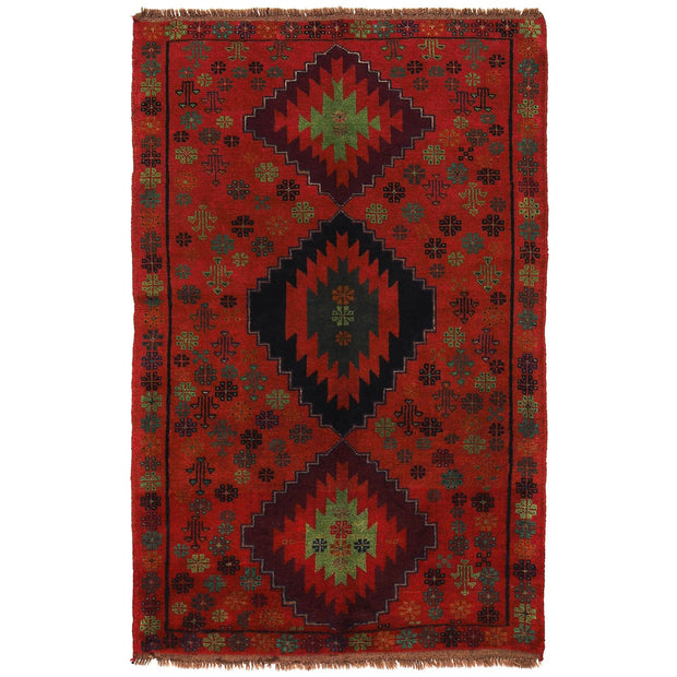 Handmade Balochi Rug 3' 11" x 6' 2" - No. AL83694
