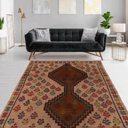 Handmade Balochi Rug 4' 3" x 6' 3" - No. AL38625