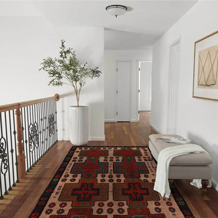 Handmade Balochi Rug 4' 0" x 6' 7" - No. AL49363