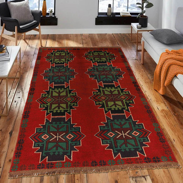 Handmade Balochi Rug 4' 2" x 6' 8" - No. AL10939