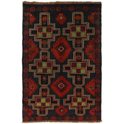 Handmade Balochi Rug 4' 4" x 6' 7" - No. AL93575