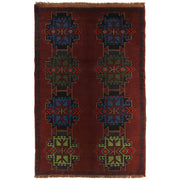 Handmade Balochi Rug 4' 1" x 6' 4" - No. AL12381