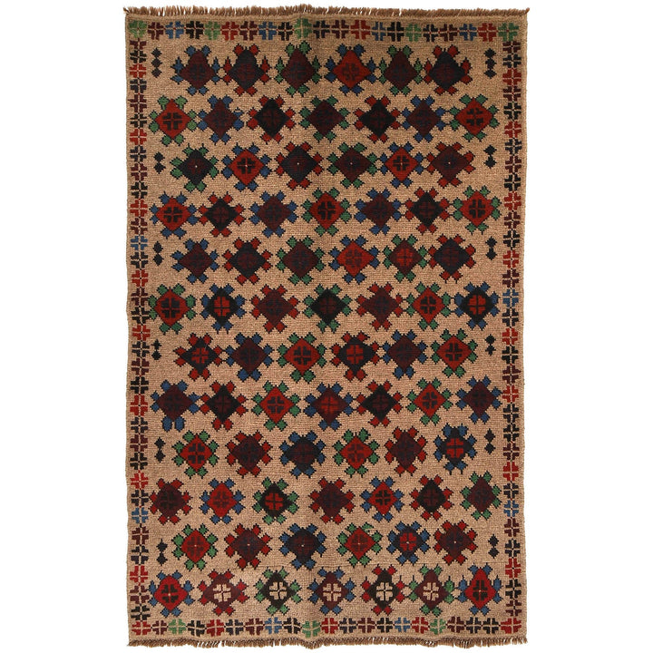 Handmade Balochi Rug 4' 0" x 6' 4" - No. AL78817