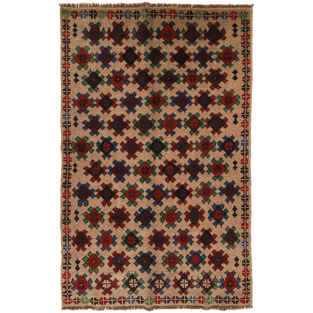 Handmade Balochi Rug 4' 0" x 6' 4" - No. AL78817
