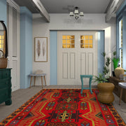 Handmade Balochi Rug 3' 8" x 6' 4" - No. AL96243