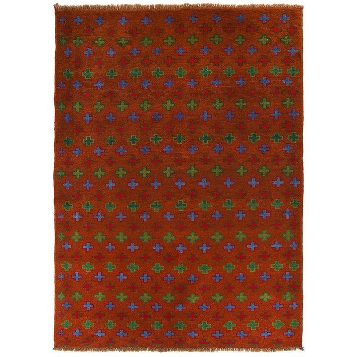 Handmade Balochi Rug 4' 1" x 5' 11" - No. AL12456