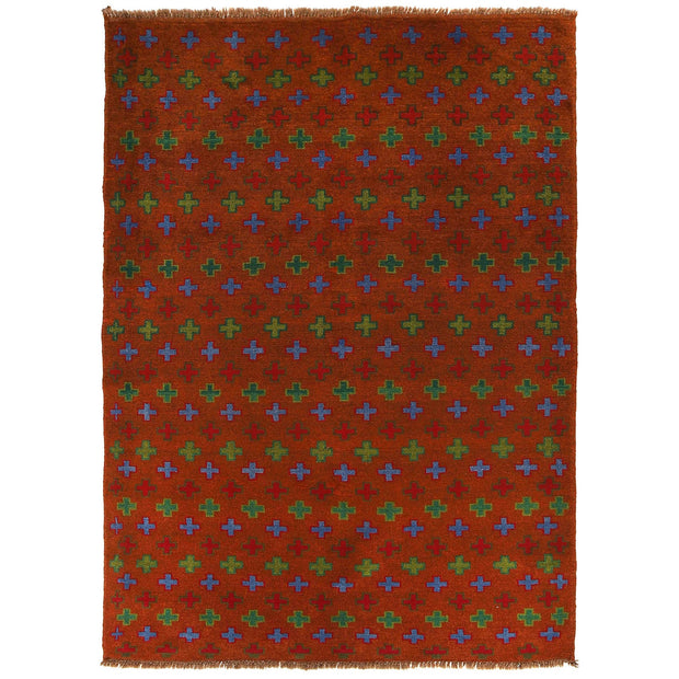 Handmade Balochi Rug 4' 1" x 5' 11" - No. AL12456