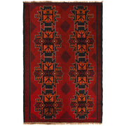 Handmade Balochi Rug 3' 10" x 6' 4" - No. AL39439