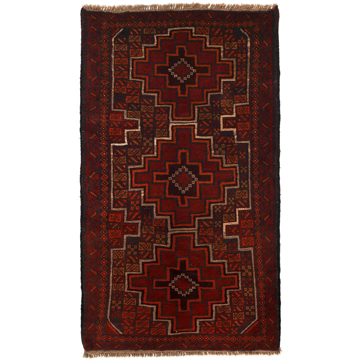 Handmade Balochi Rug 3' 11" x 6' 3" - No. AL24715