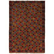 Handmade Balochi Rug 4' 2" x 6' 0" - No. AL66657