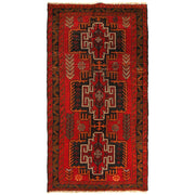 Handmade Balochi Rug 3' 5" x 6' 4" - No. AL69588