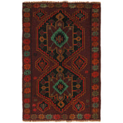 Handmade Balochi Rug 4' 1" x 6' 2" - No. AL95832