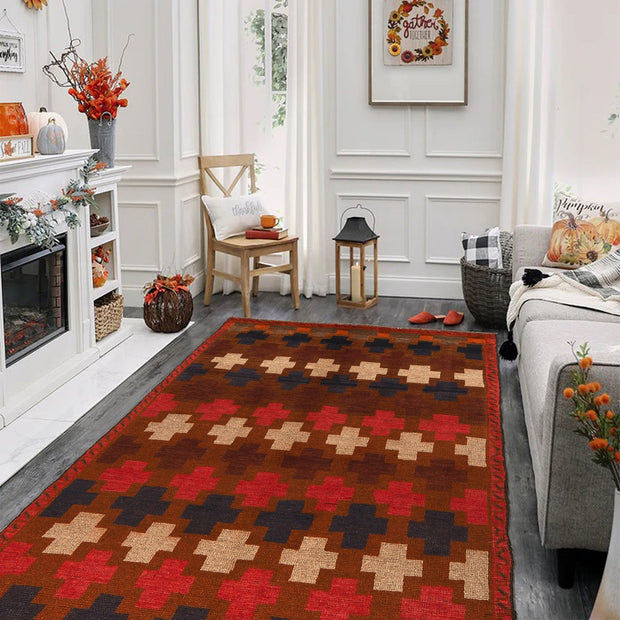 Handmade Balochi Rug 4' 4" x 6' 1" - No. AL88382