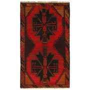 Tribal Baloch Rug 3' 8" x 6' 8" - No. AL23237