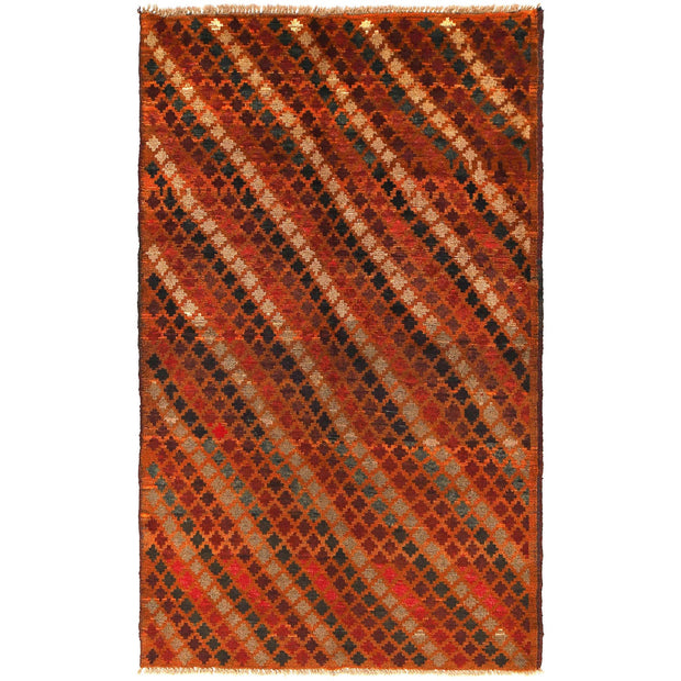 Tribal Baloch Rug 3' 11" x 6' 4" - No. AL63526