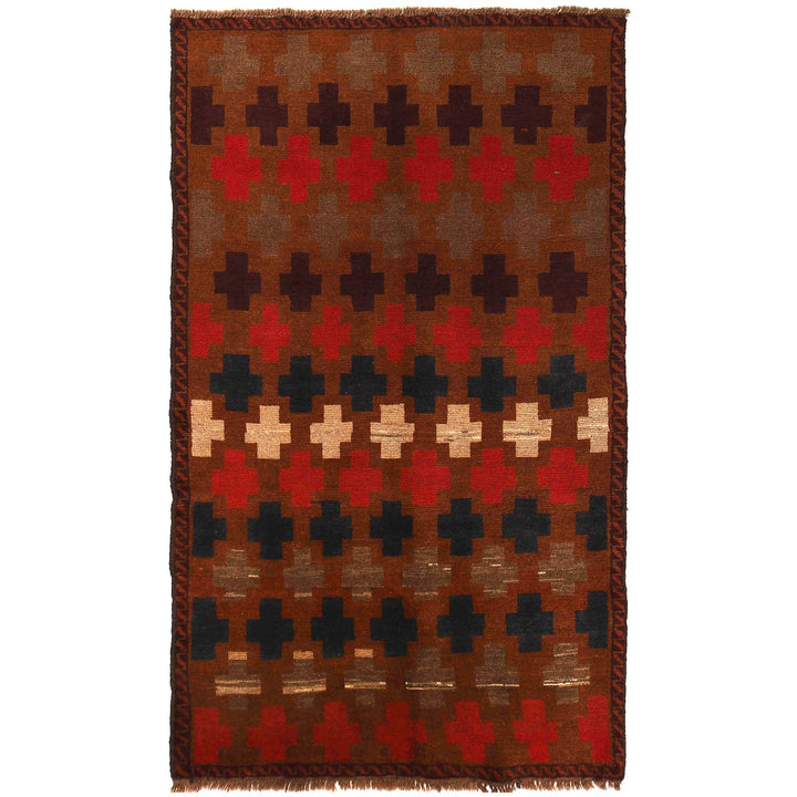 Tribal Baloch Rug 3' 8" x 6' 4" - No. AL22735