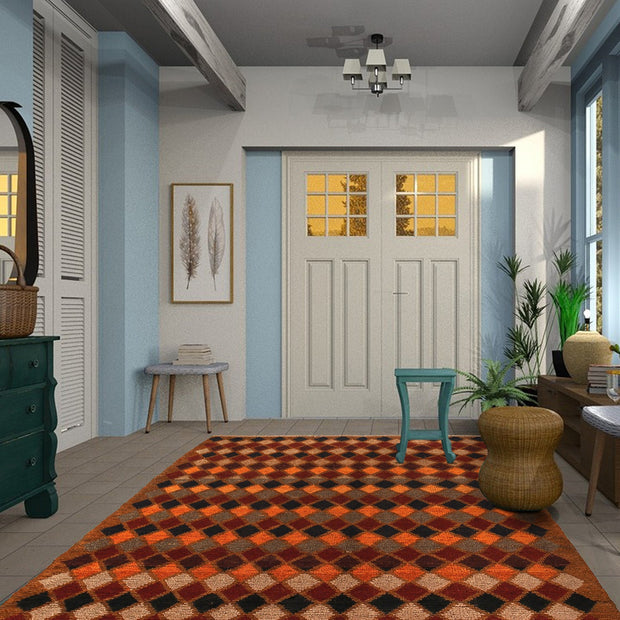 Tribal Baloch Rug 3' 10" x 6' 2" - No. AL89348