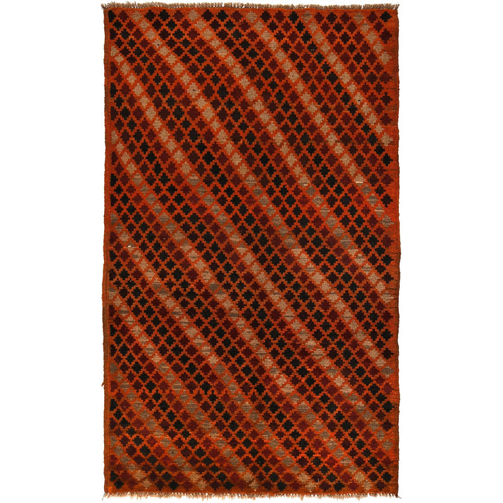 Tribal Baloch Rug 3' 10" x 6' 6" - No. AL63312