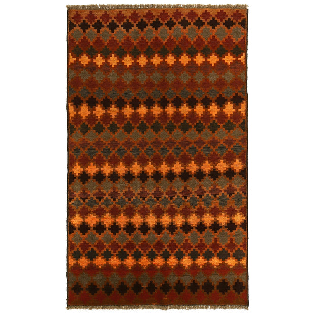 Tribal Baloch Rug 3' 8" x 6' 2" - No. AL76547