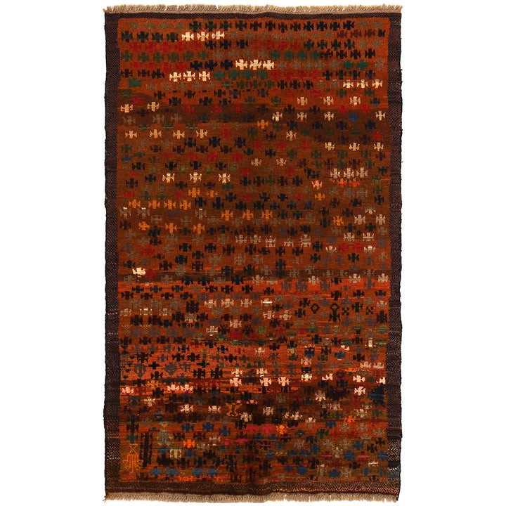 Tribal Baloch Rug 3' 7" x 6' 0" - No. AL31622